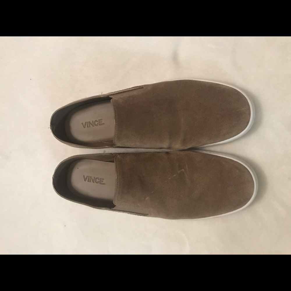 Vince Verrell Slip-On Suede Sneakers